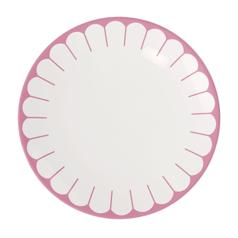 Speiseteller Fleur, Pink 26,6cm