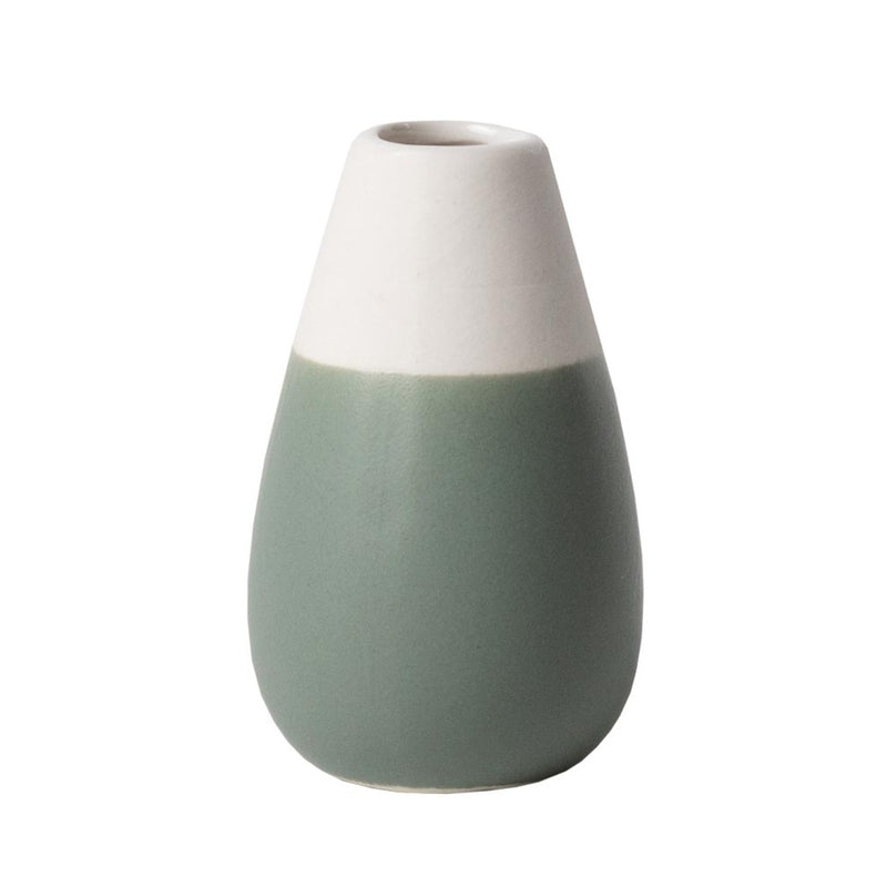 Mini Pastellvasen 4er Set grün D.4cm, H.4,5-8cm