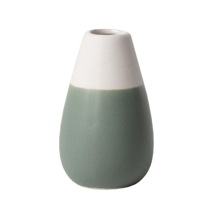 Mini Pastellvasen 4er Set grün D.4cm, H.4,5-8cm