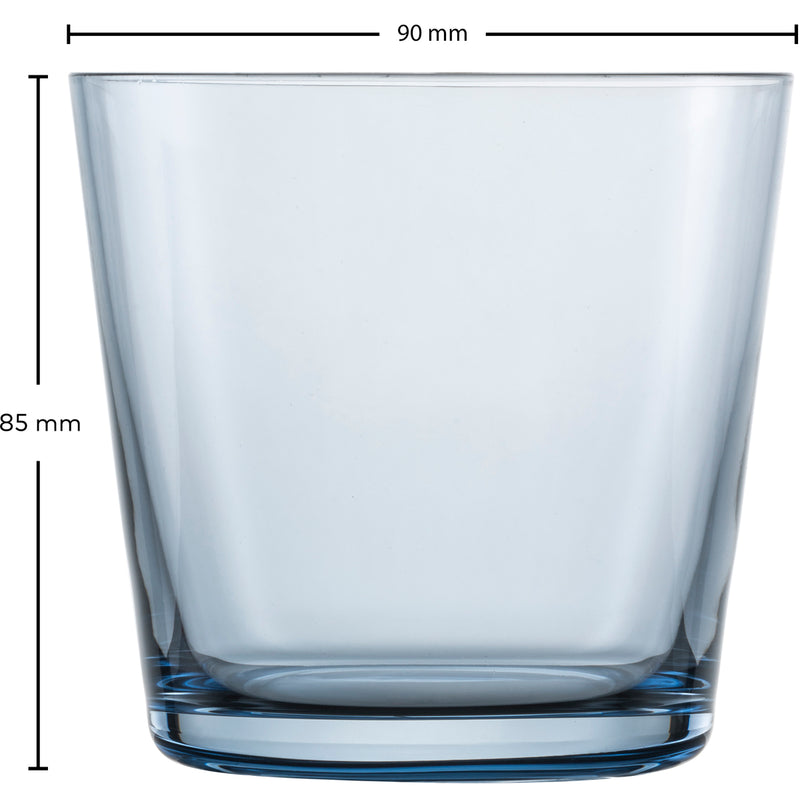 Wasserglas Rauchblau Together klein
