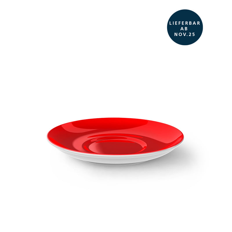 Kaffee Untertasse Rot