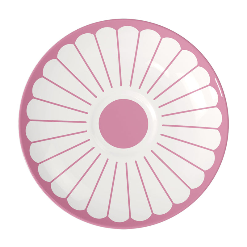 Kaffee-Untertasse Fleur, Pink 14,8cm