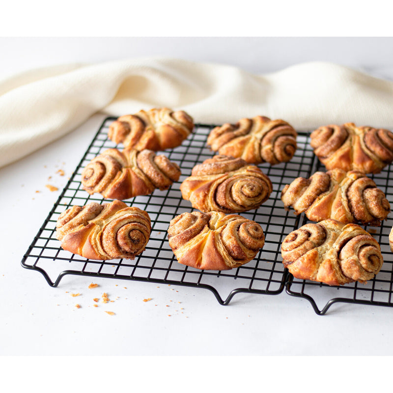 Kühlgitter 48 x 30 cm / H 2 cm Schwarz rechteckig