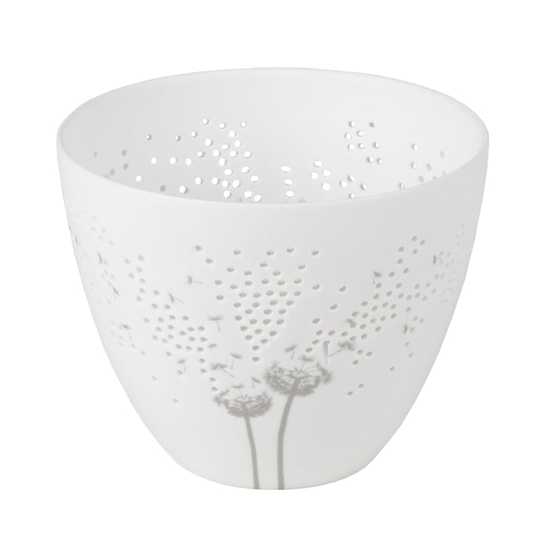 Poesielicht klein Pusteblume D.8cm, H.6,5cm