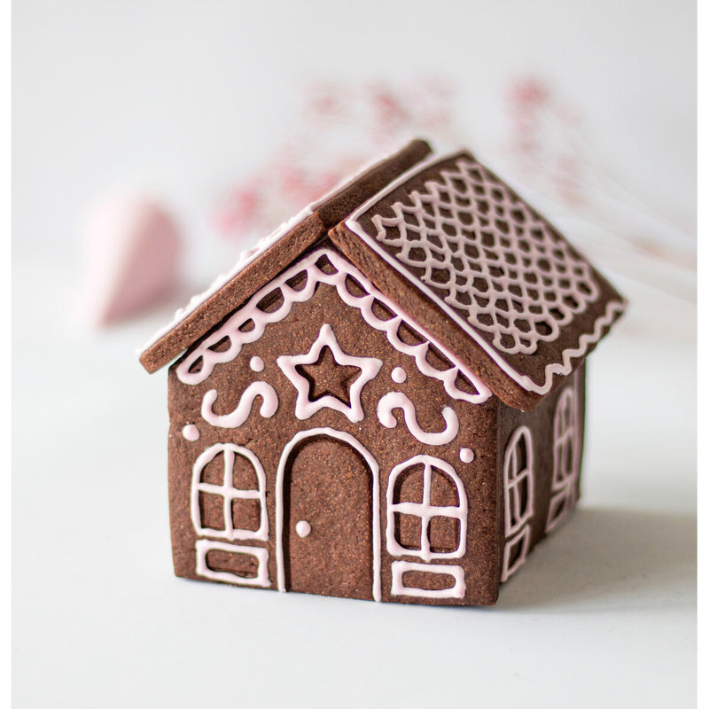 Kekshaus 9 x11 x 9,5 cm Rot