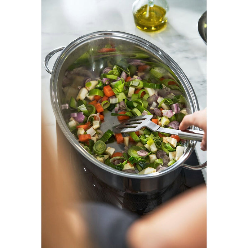 Plus Bräter 41 cm, 18/10 Edelstahl, Silber