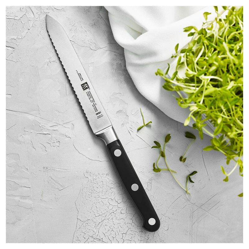 Professional S Universalmesser 13 cm, Wellenschliff