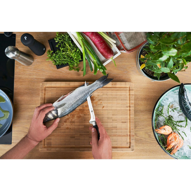 **** VIER STERNE Filiermesser 18 cm