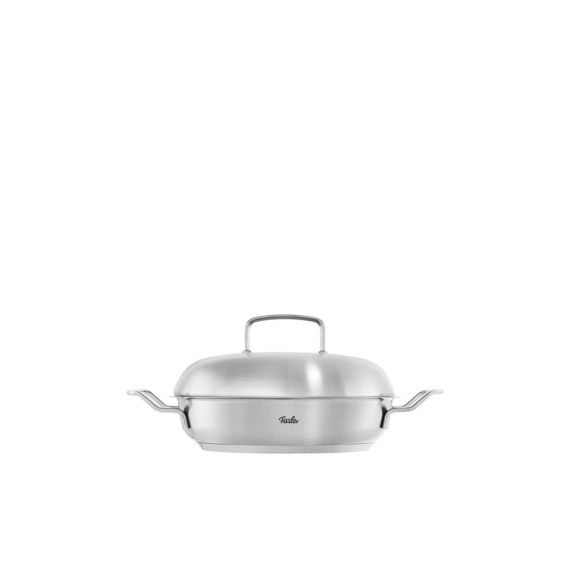 Original-Profi Collection® Servierpfanne 24cm mit Novogrill® und Hochraumdeckel