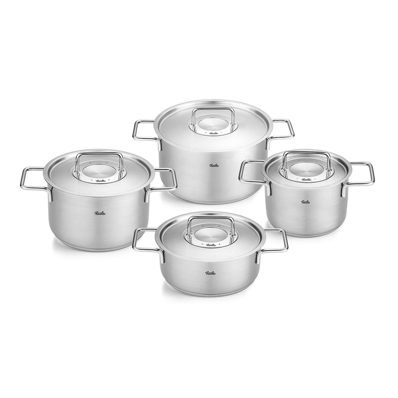 Pure Collection® 4-tlg. Topf-Set mit  Metalldeckel