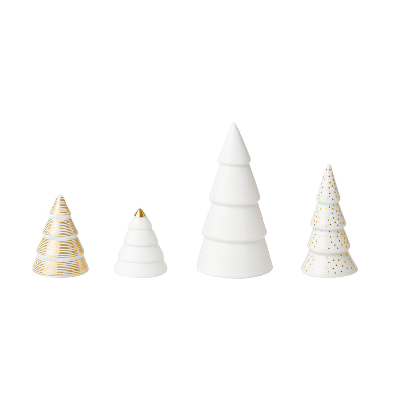 Tannen Set aus 4 Stk. D.3-4cm, H.3,5-8cm