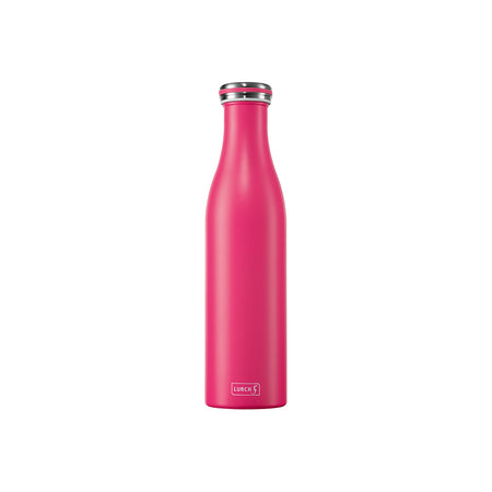 Isolierflasche Edelstahl 0,75l pink