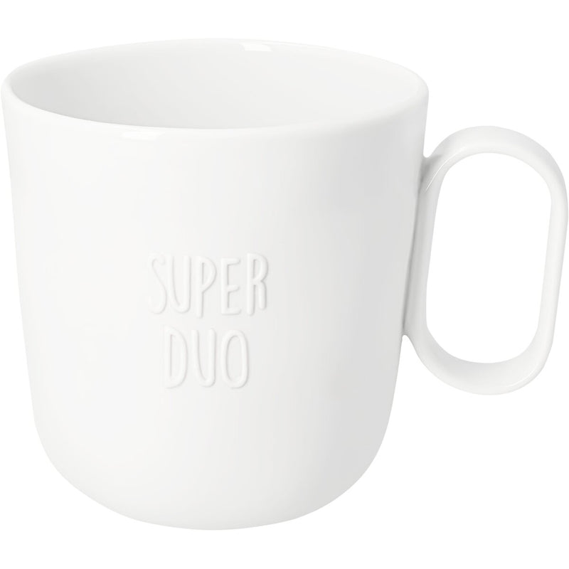 Tasse Super Duo/Katze 12,7x9,4x10cm D.9cm