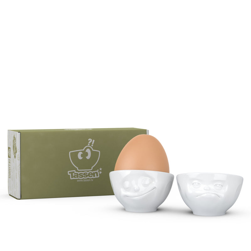 Eierbecher-Set Glücklich & Hmpff