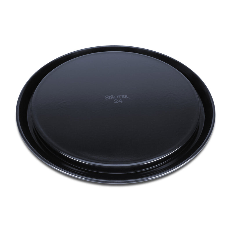 Springform EMAILLE ø 24 cm / H 7 cm Schwarz mit Fl