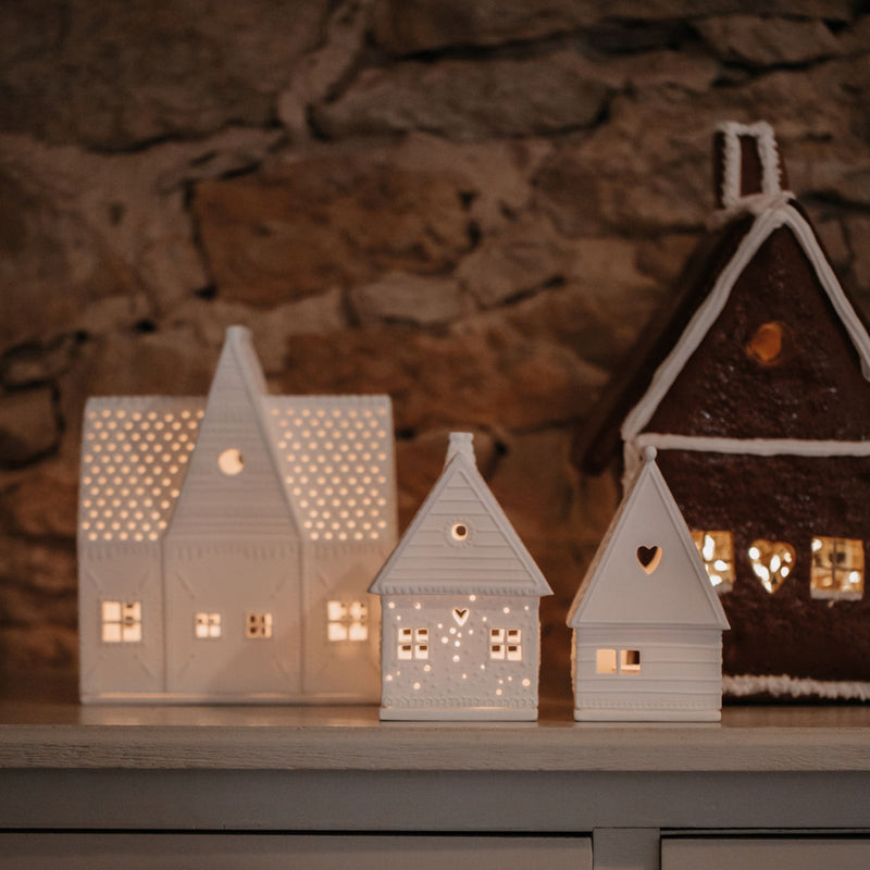 Lichthaus Lebkuchen groß 16,5x9x20cm