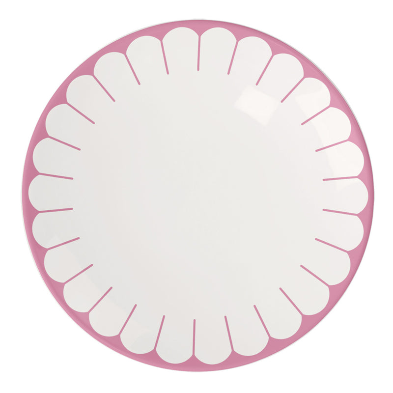 Frühstücks-/ Dessertteller Fleur, Pink 21,2cm