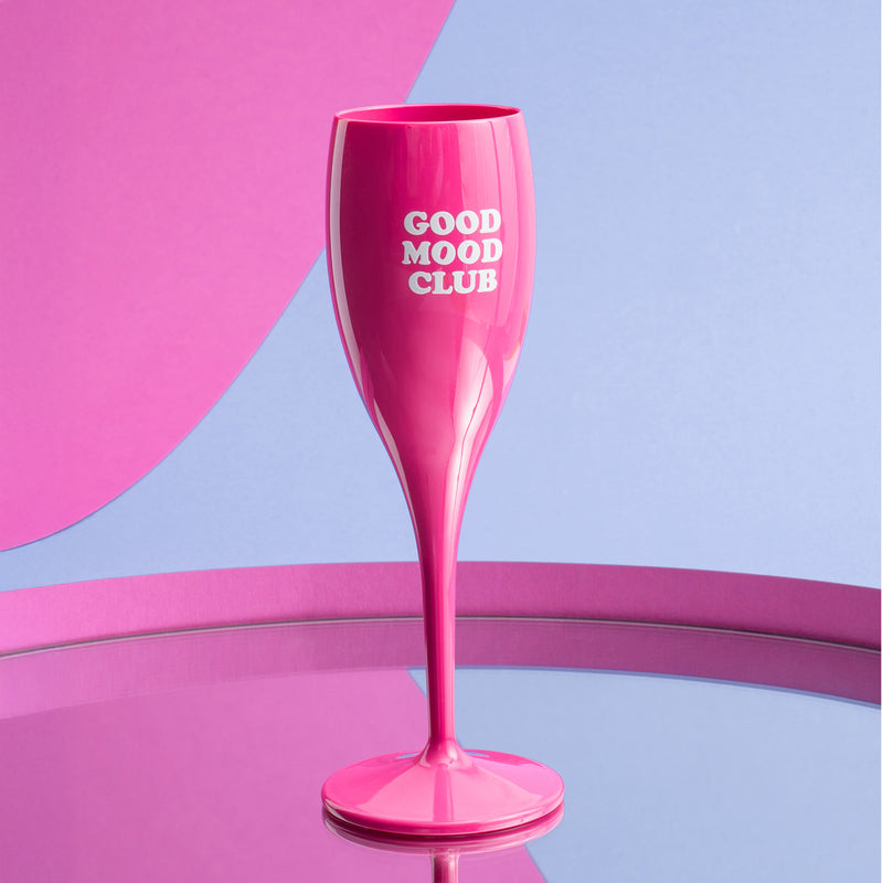 Glas 100ml mit Druck, CHEERS No. 1 GOOD MOOD CLUB