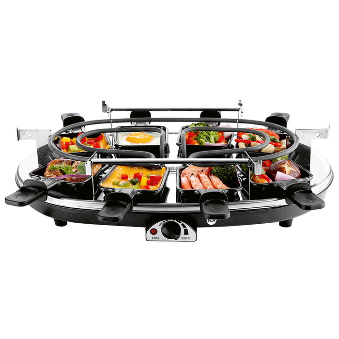 Raclettegrill oval 8 Personen