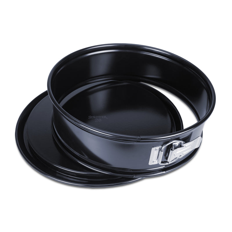 Springform EMAILLE ø 26 cm / H 7 cm Schwarz mit Fl