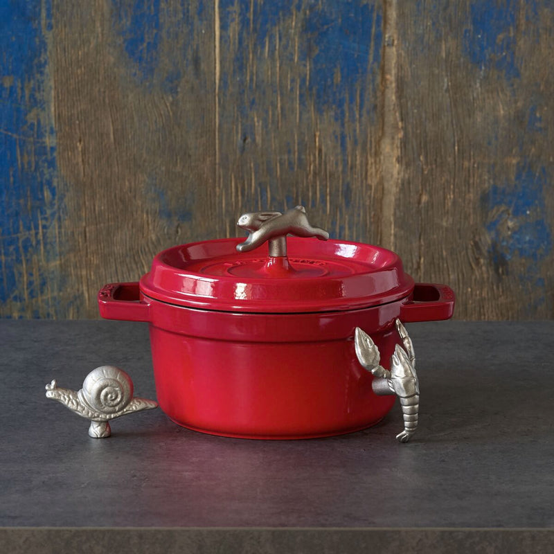 La Cocotte Cocotte 28 cm, rund, Kirsch-Rot, Gusseisen