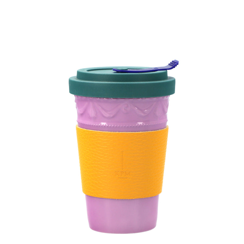 Becher To-Go Violett "Kurland Farvet Edition"