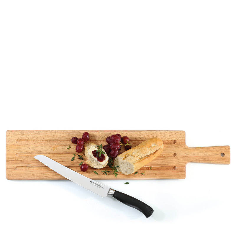 Servier-/Baguettebrett, hell 60 x 13 cm