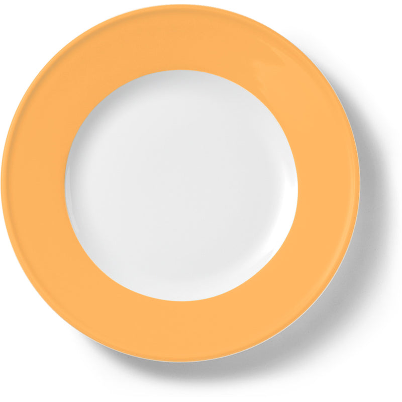 Teller flach 21 cm Fahne Mandarine