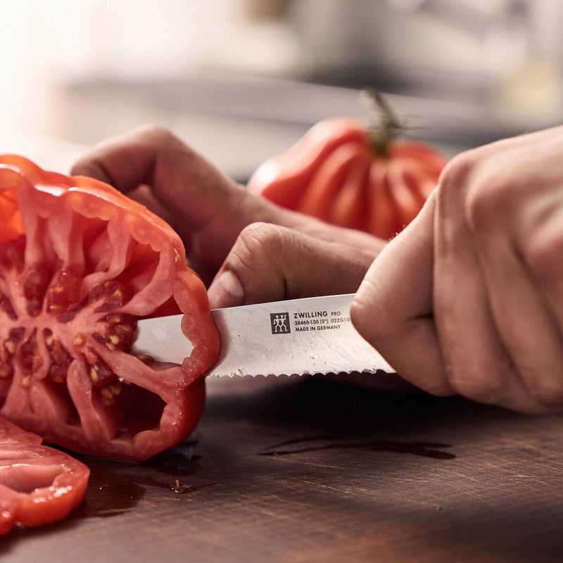 Pro Wood Universalmesser 13 cm, Wellenschliff