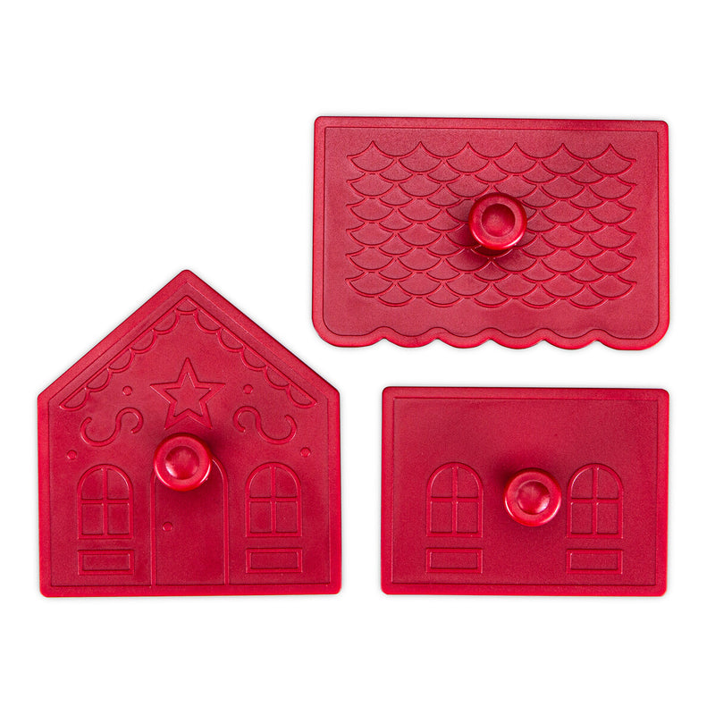 Kekshaus 9 x11 x 9,5 cm Rot