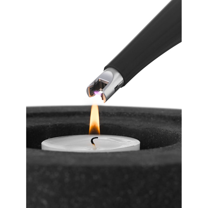 Lichtbogen-Tischfeuerzeug Arc, black