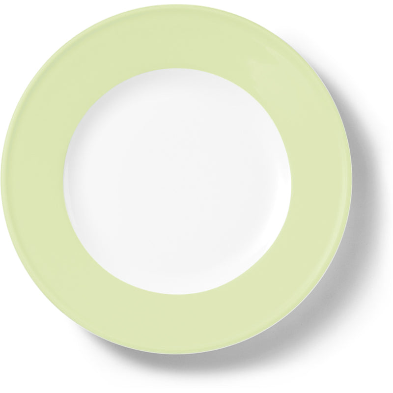 Teller flach 21 cm Fahne Pistazie