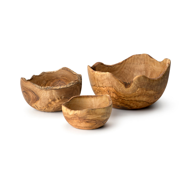 Schale Naturform, Olivenholz Ø ca,25 cm