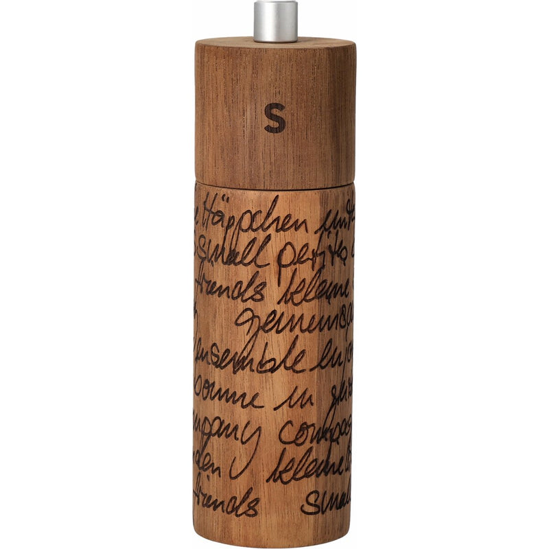 Häppchenweise Salzmühle D.5cm H.17cm