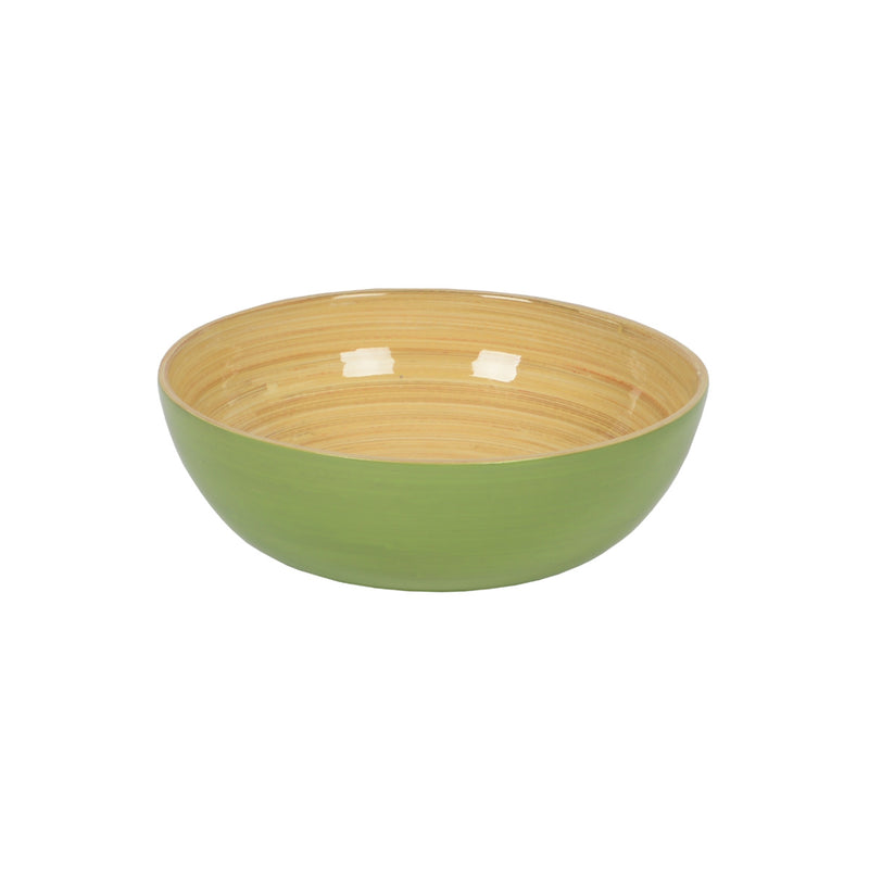 Schüssel 15x5cm flach Lindgrün