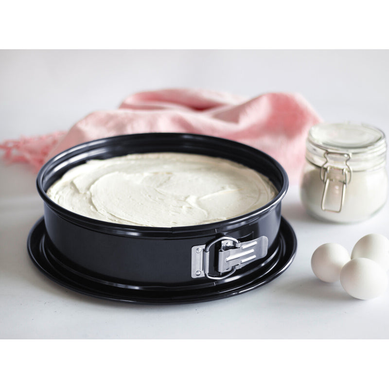 Springform EMAILLE ø 26 cm / H 7 cm Schwarz mit Fl