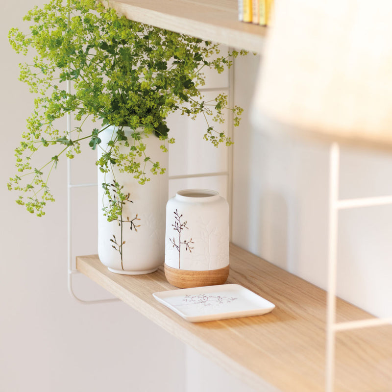 Goldzweig Schale 13x13x1,5cm