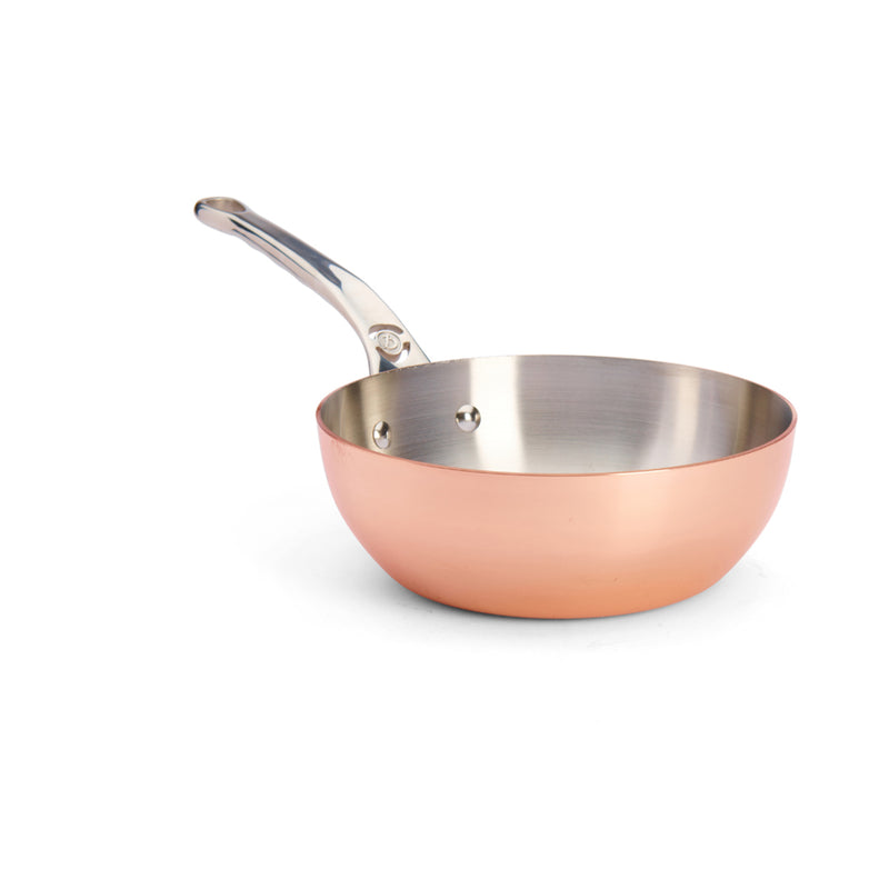 Kupfer Sauteuse konisch 20cm