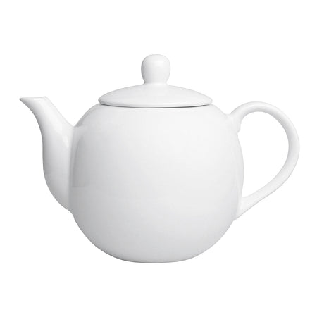 Teekanne Porzellan 1,1l weiß