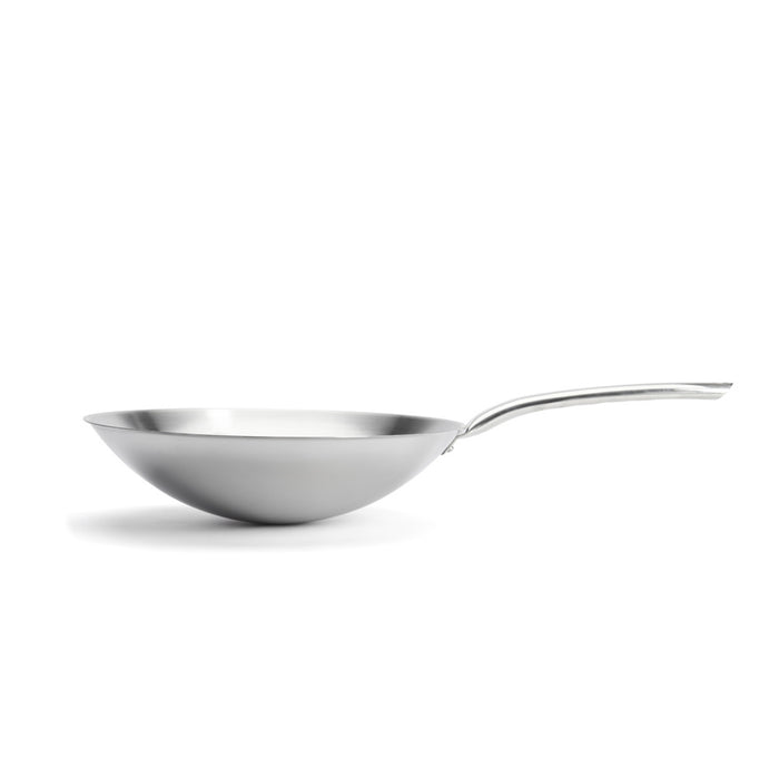 Wok 36cm Edelstahl Induktion