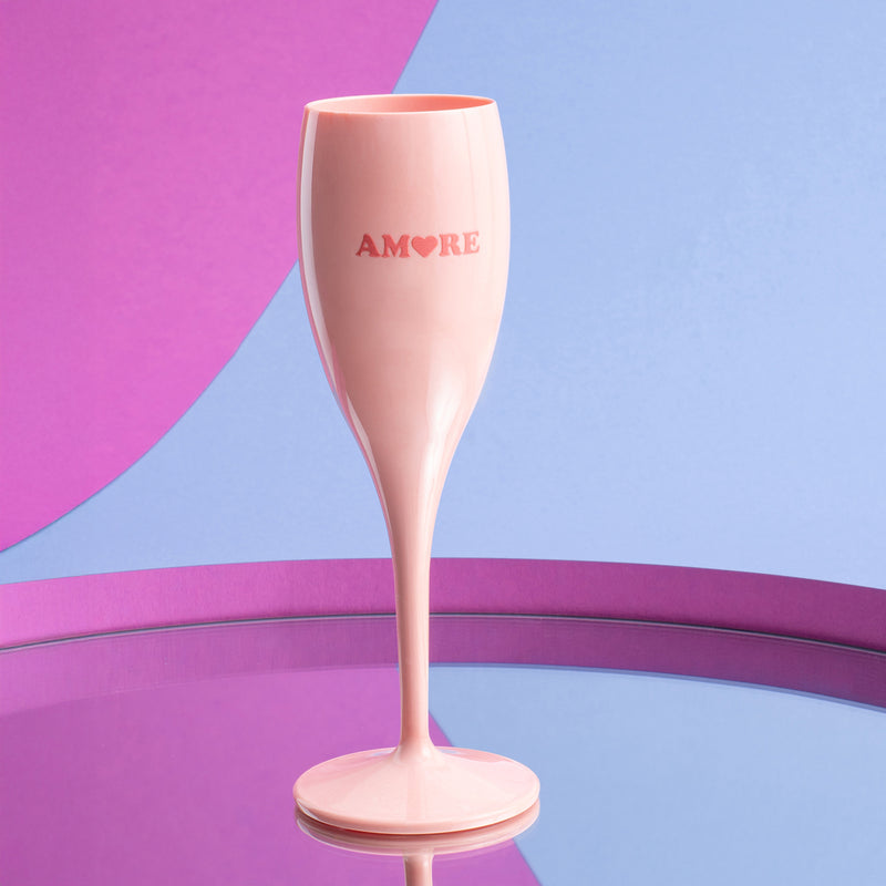 Glas 100ml mit Druck, CHEERS No. 1 AMORE
