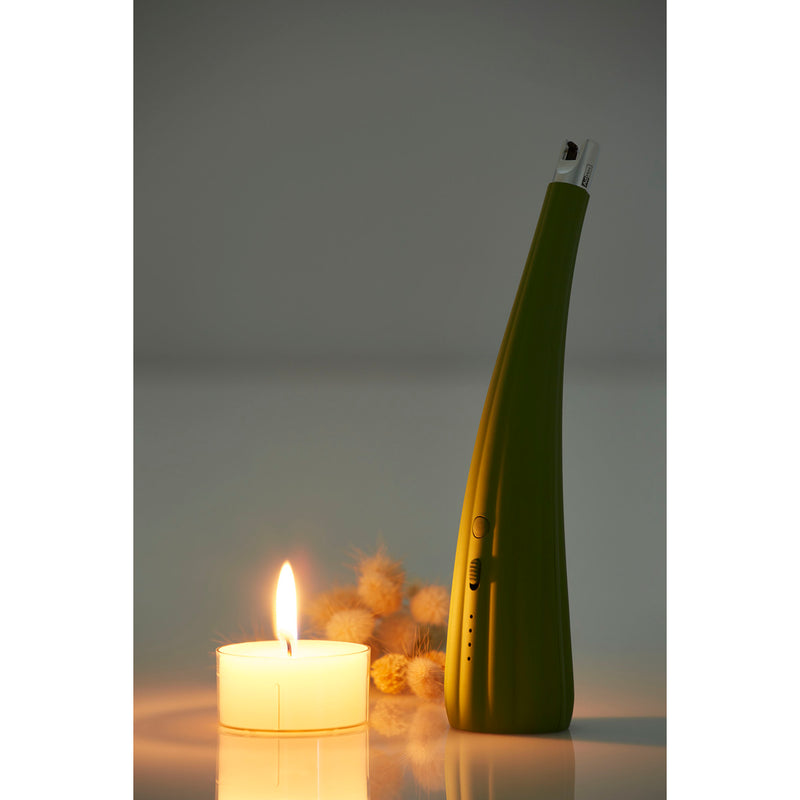 Lichtbogen-Tischfeuerzeug Arc, green