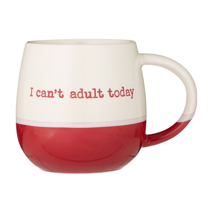 Gute Laune Tasse "Can't Adult Today"