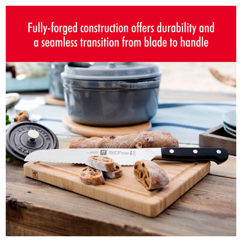 Pro Brotmesser 20 cm, Wellenschliff