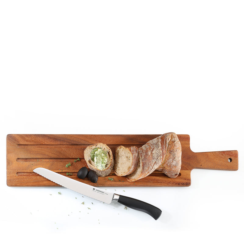 Servier-/Baguettebrett, Akazie 60 x 13 cm