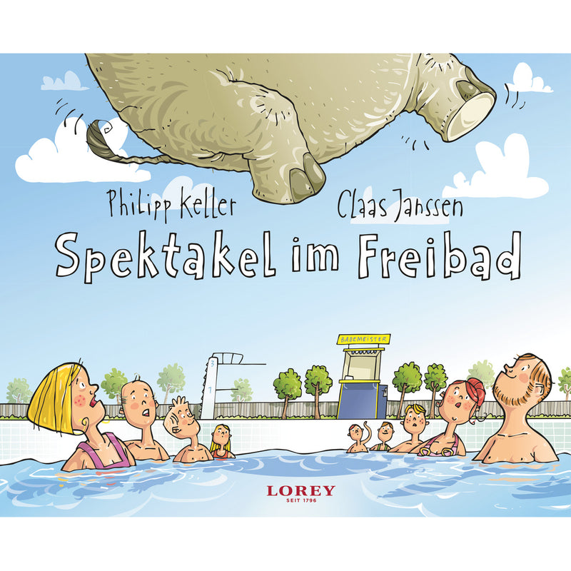 Kinderbuch Spektakel im Freibad