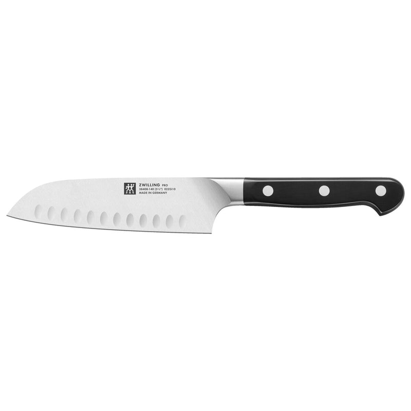 Pro Santokumesser 14 cm, Kullenschliff