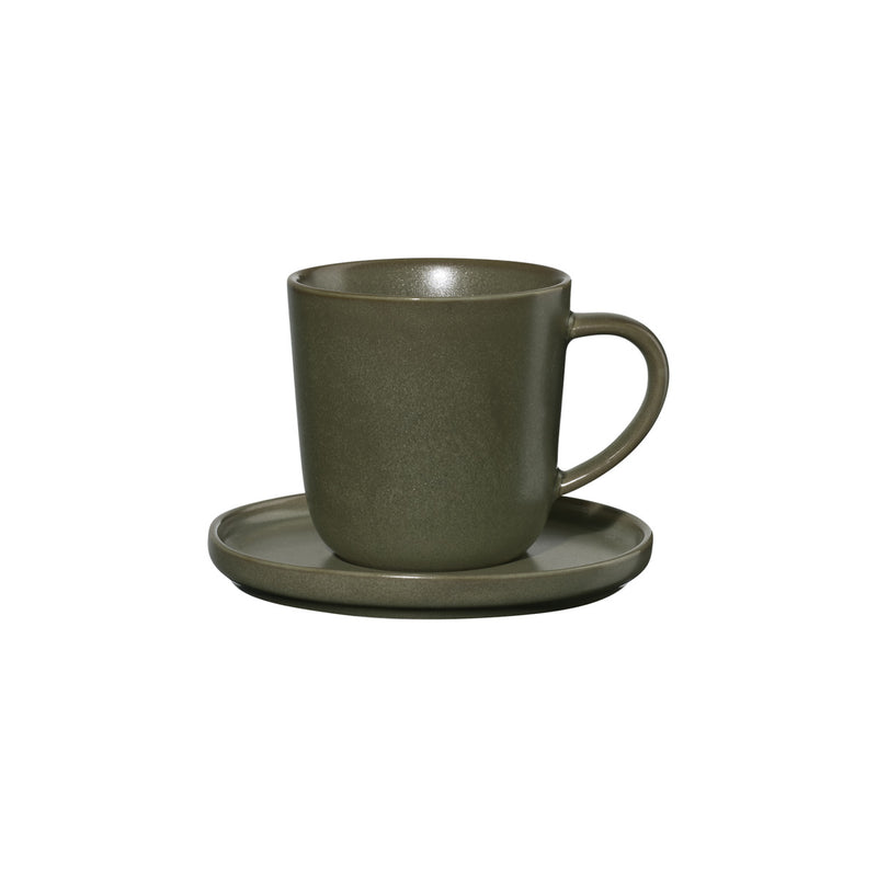 Espressotasse mit Unterteller, nori