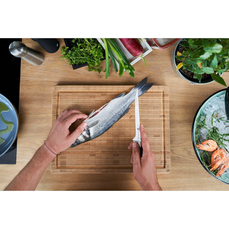 **** VIER STERNE Filiermesser 18 cm