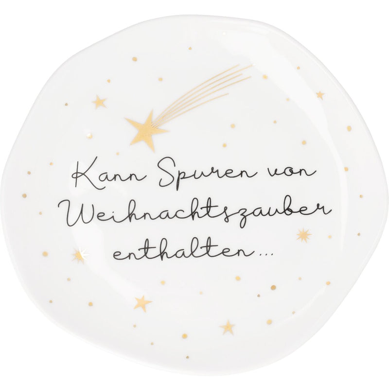 Kleiner Teller Kann spuren von Weihnachtszauber... D.14cm